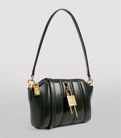 givenchy xs antigona lock padded leather shoulder bag|Givenchy antigona collection.